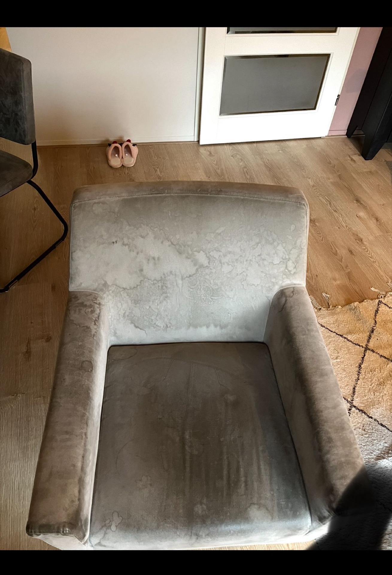 Gestoffeerde fauteuil voor